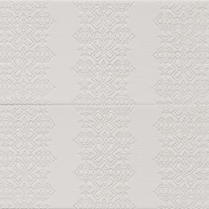 Mutina_Bas relief Garland bianco 18x54 2nd choice €.65sqm